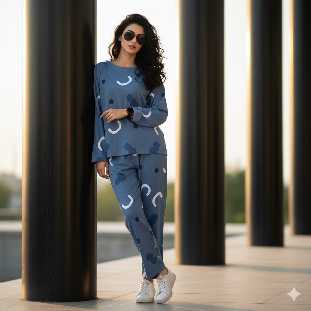 Soft cotton pj suit pattern