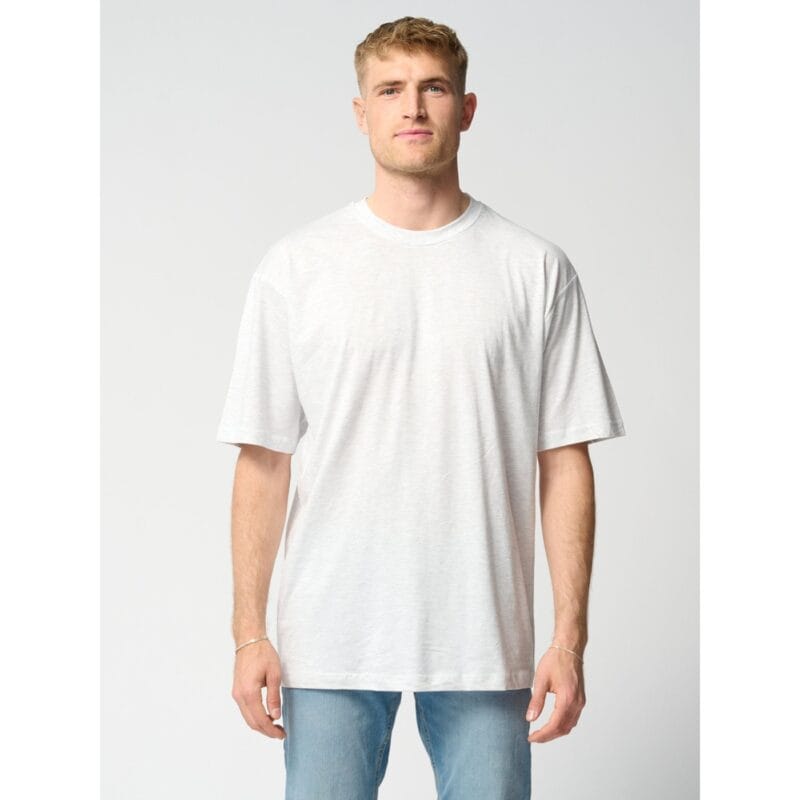 Soaxge - Premium Drop Shoulder Tee For Men - White