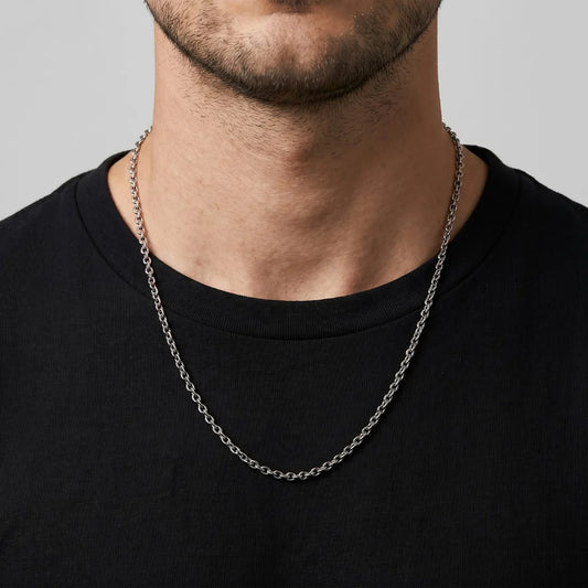 Rolo Chain 3mm - Flat