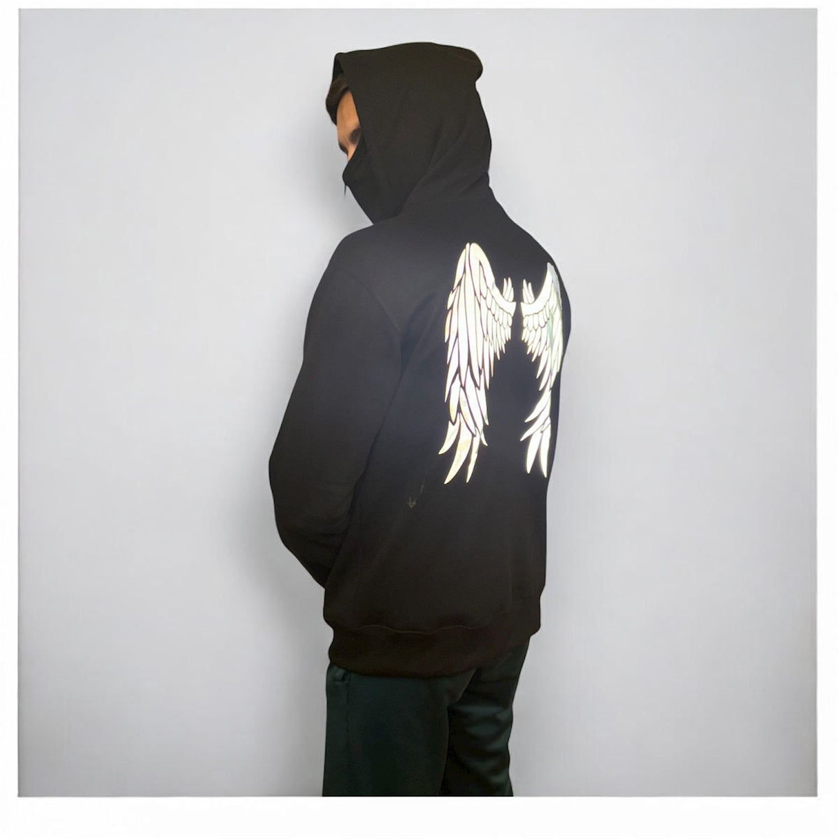 SOXAGE - 11.11 Sale Balaclava Reflector Wings Hoodie