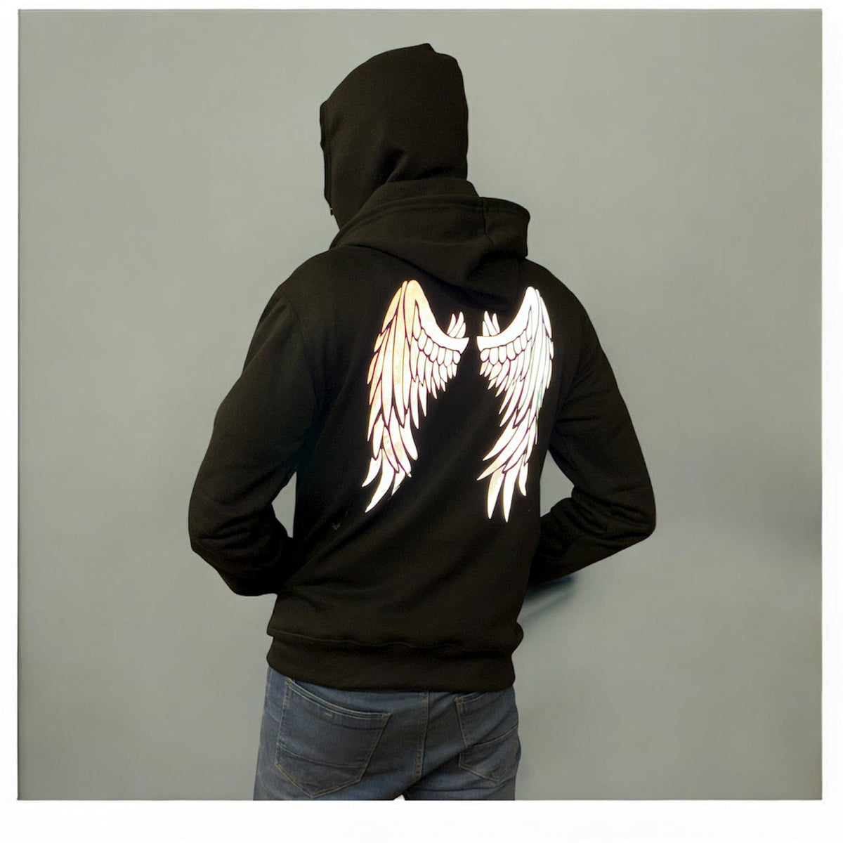 SOXAGE - 11.11 Sale Balaclava Reflector Wings Hoodie