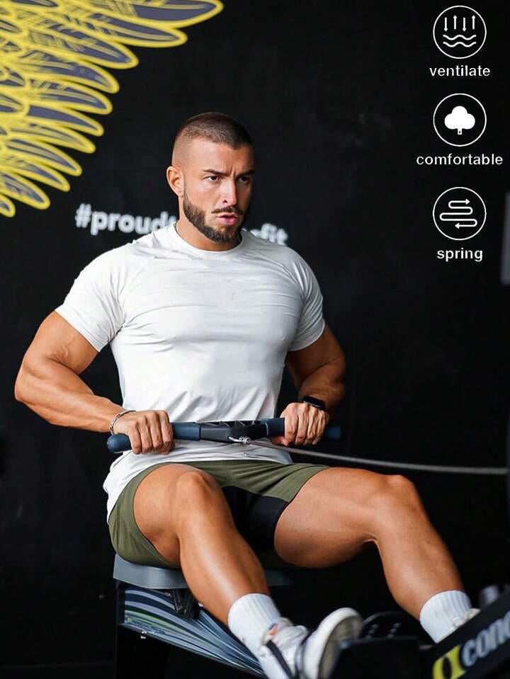 Soxage - Gym Wear Dri-Fit Tee - WHITE