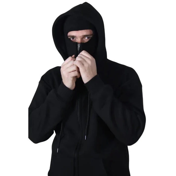 Soxage - 11.11 Sale Full Zipper Balaclava Hoodie