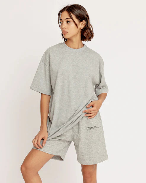 soxage - Oversized Tee For Women - GREY