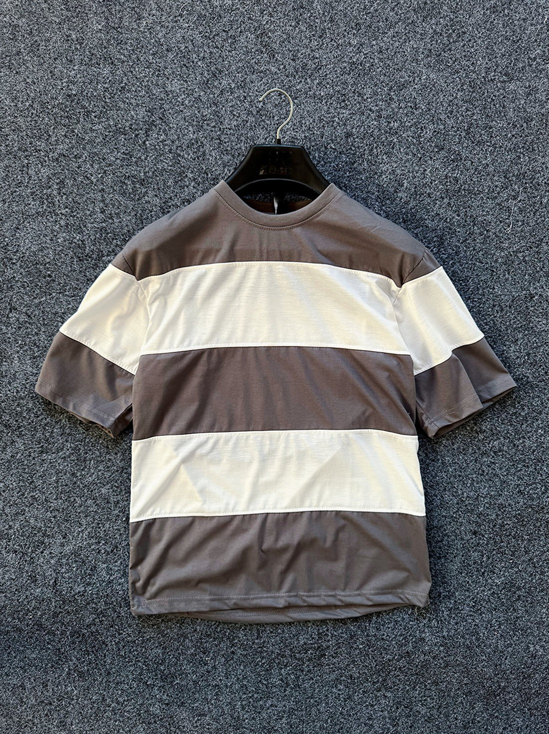 Soxage - Premium Panel Dropshoulder Tee For Men - Grey