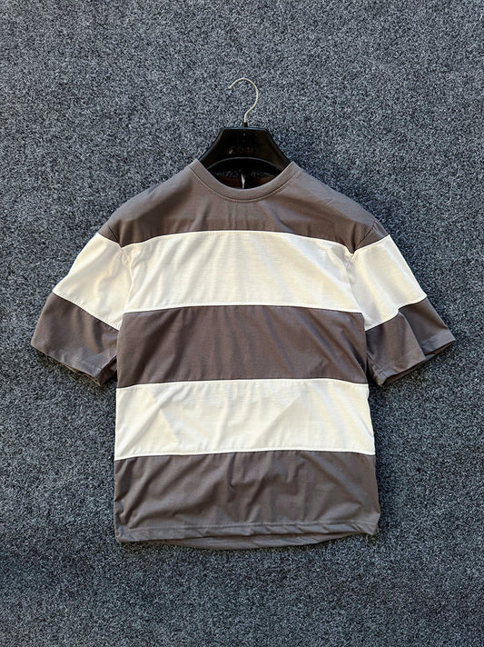 Soxage - Premium Panel Dropshoulder Tee For Men - Grey