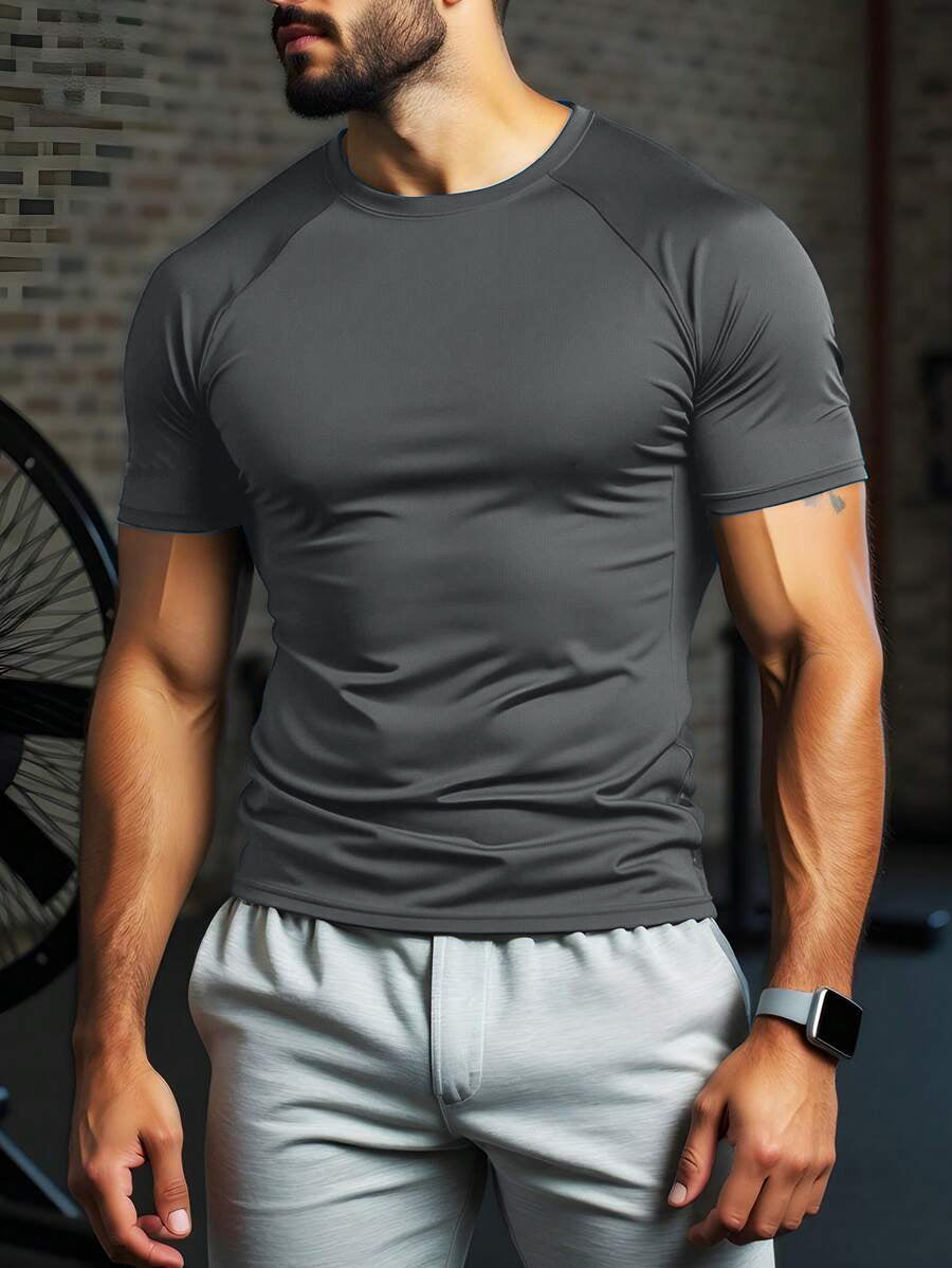 Soxage - Men's Dri-Fit Tshirt - Charcoal